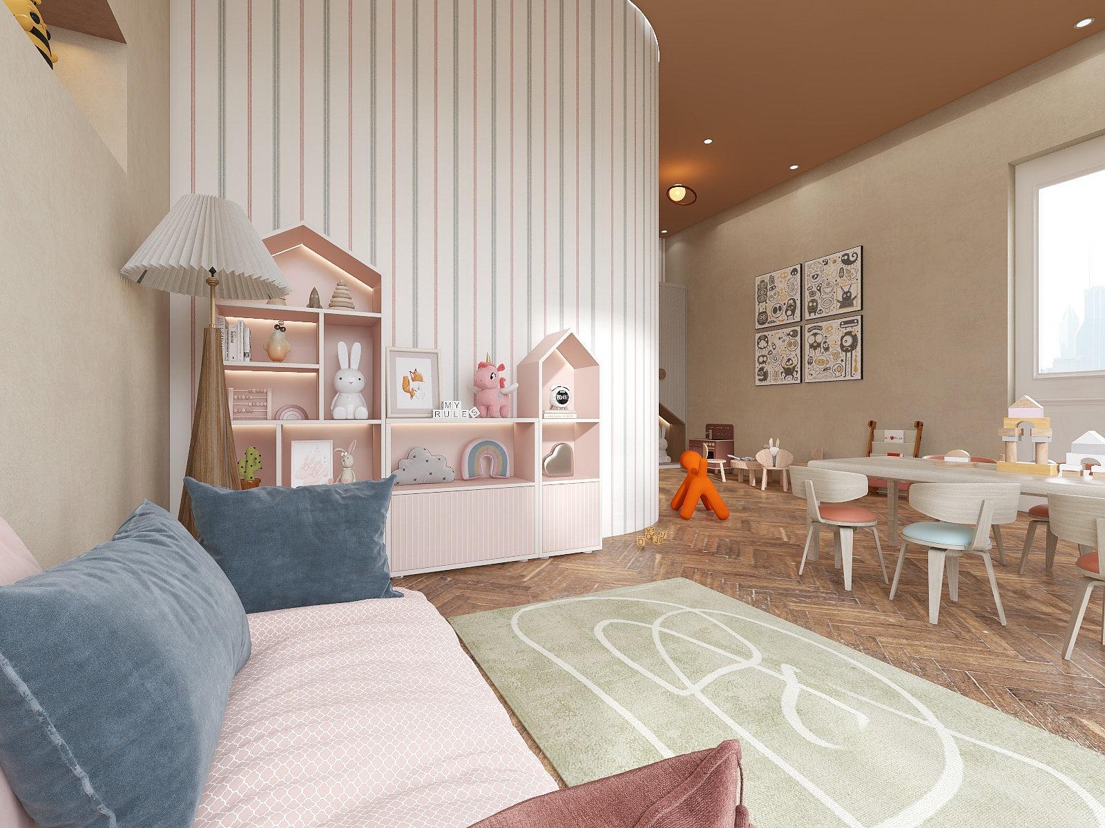 Kids' playroom