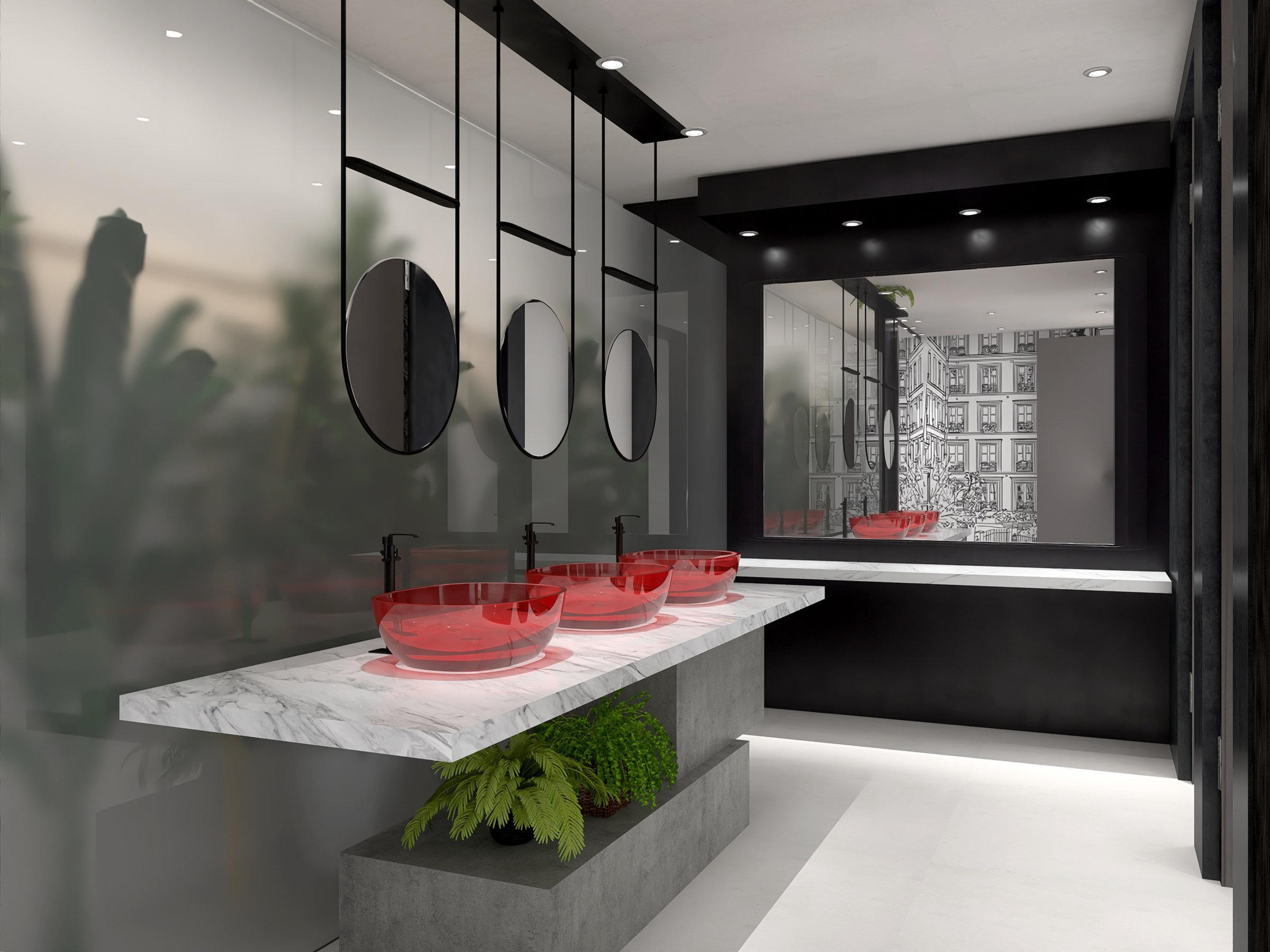 Hotel bathroom