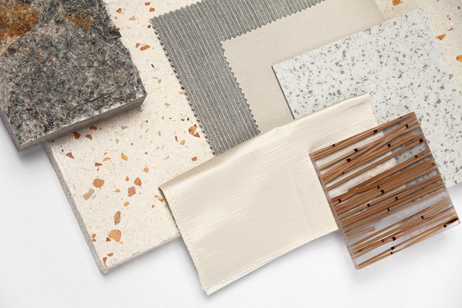 Furniture and material selection