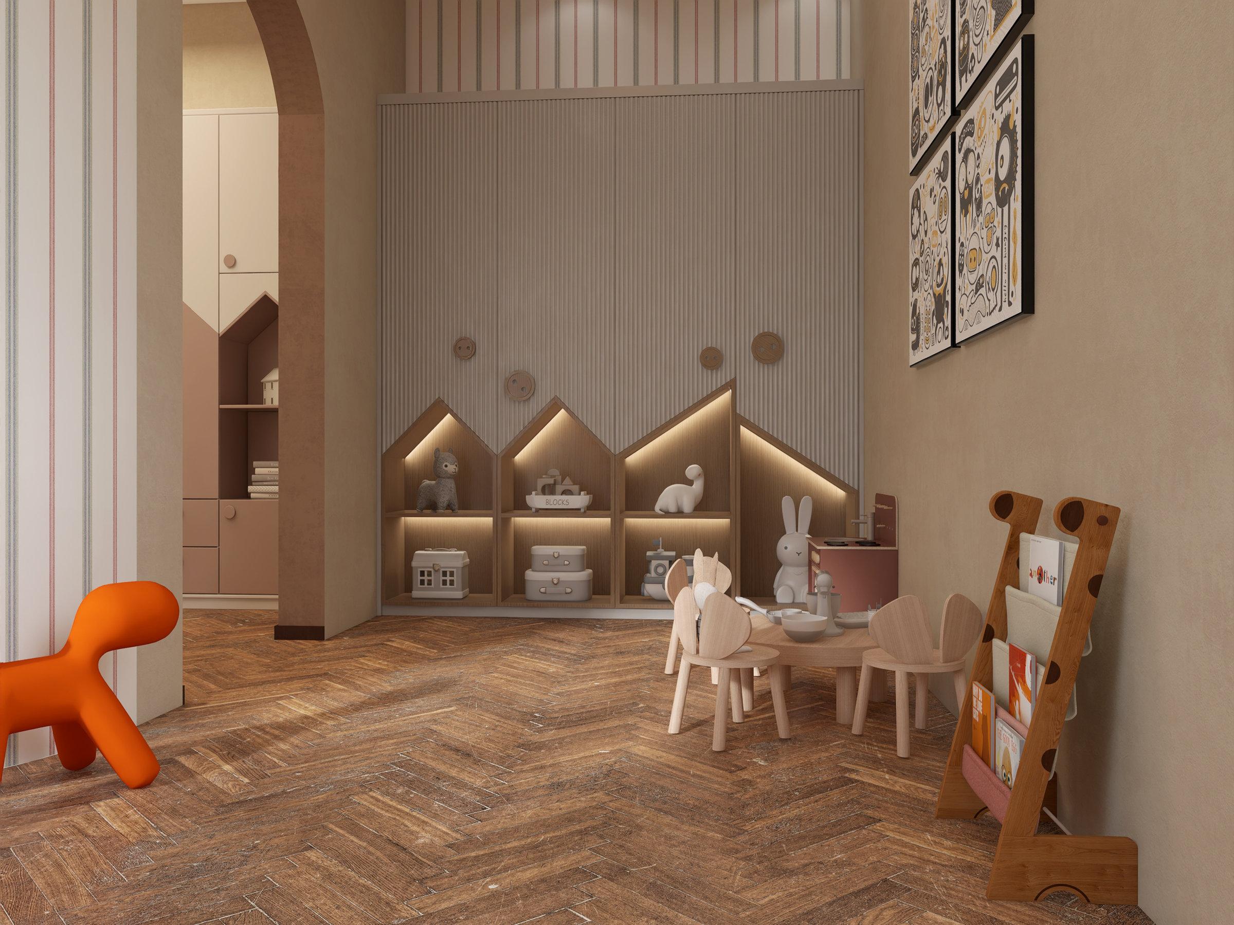 Kids' playroom