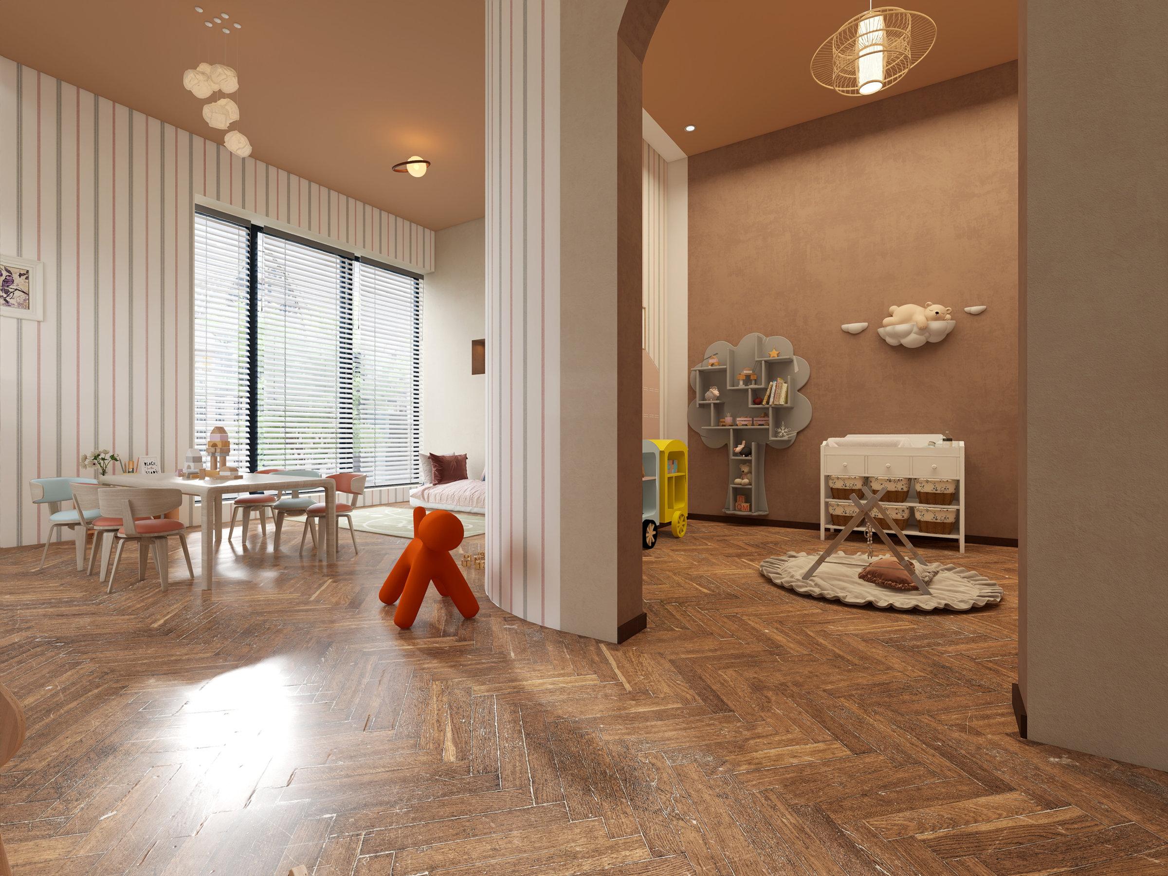 Kids' playroom