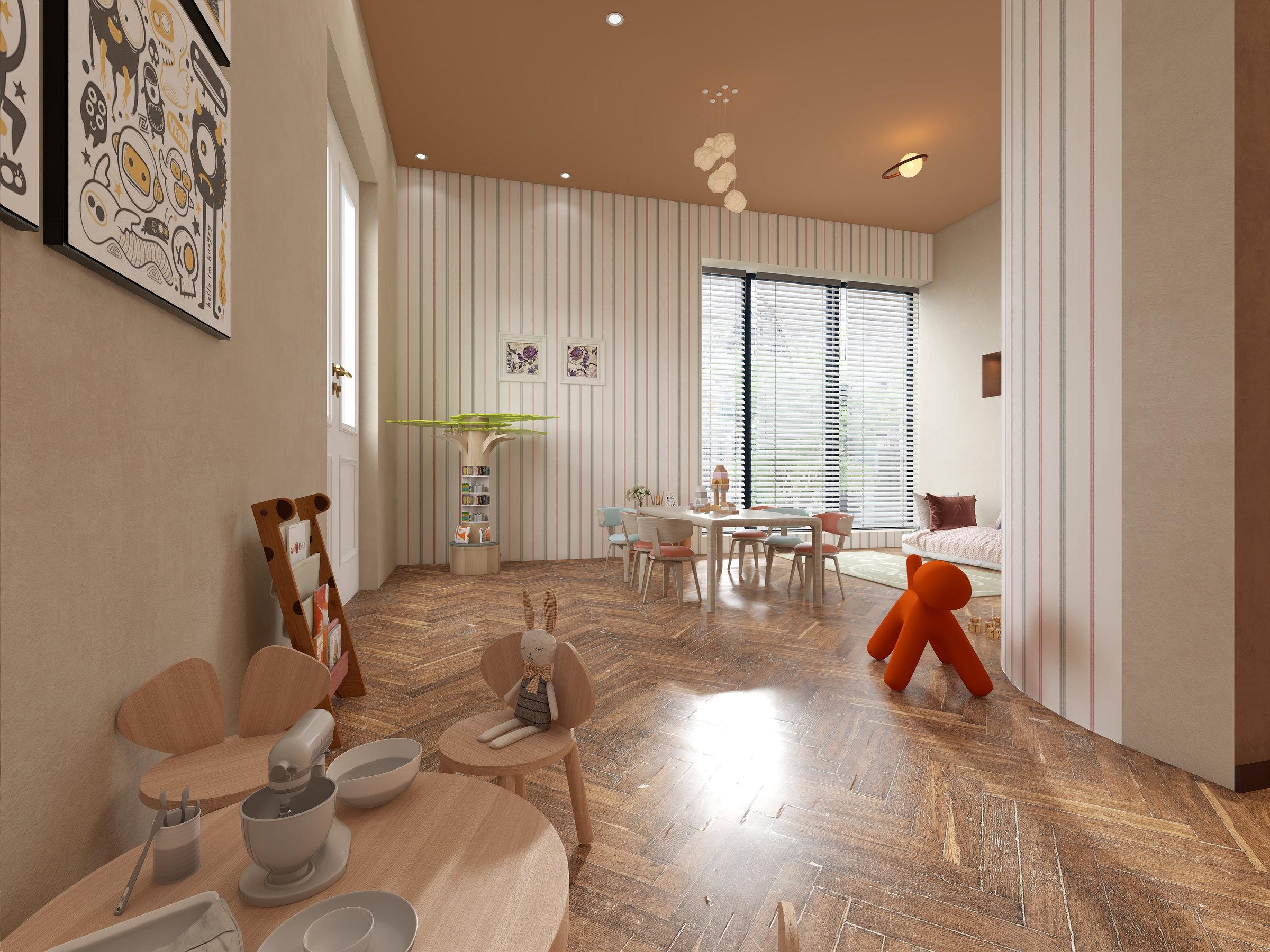 Kids' playroom